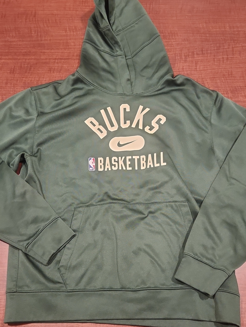 Nike Green Bucks Basketball Hoodie for Kids